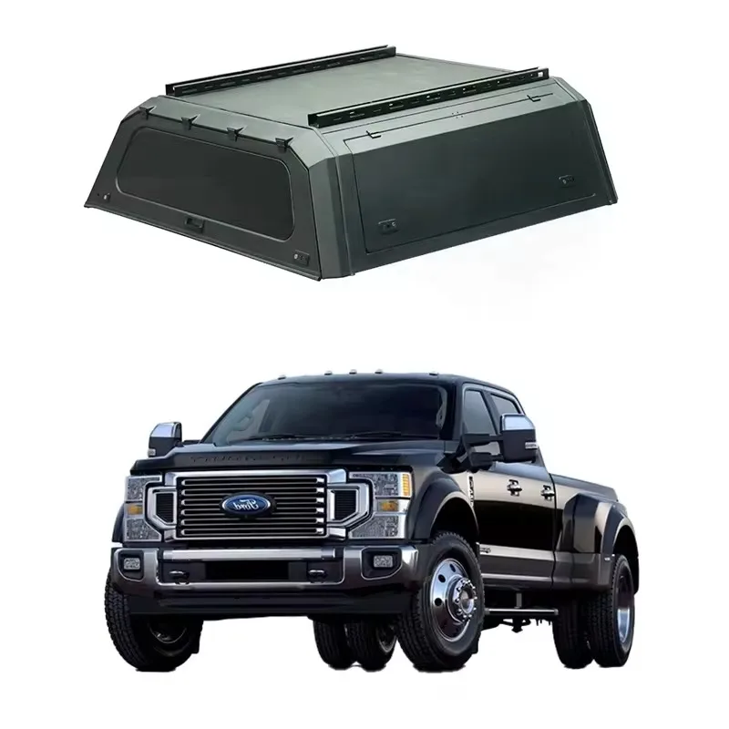 

High-Grade 4x4 Accessories Body Kit Camper Pickups Steel Truck Canopy for Ford Ranger Next Gen Tonneau F Series 150/250 2023