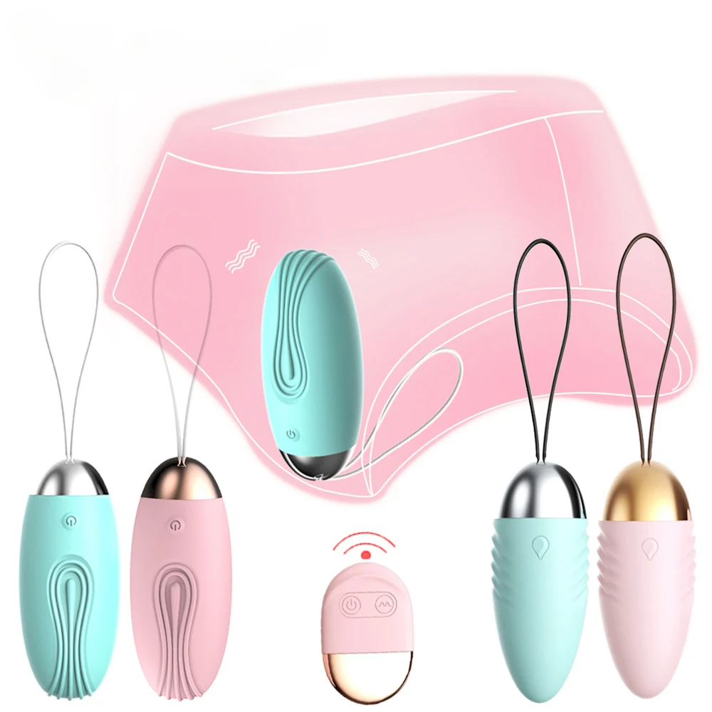 

Wireless Remote Control Vibrator for Women 10 Speed Bullet Eggs Clitoris Stimulator Kegel Ball Sex Toys for Women Masturbators