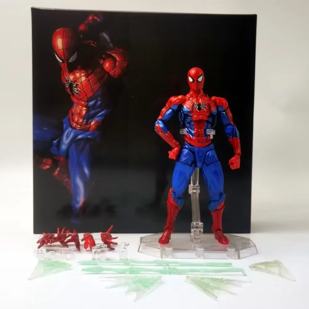 thumbnail image 1 of Figuras de acción de Spider-Man 2.0 edición prémium de Yamaguchi Peter Dolls, modelos de Spiderman, juguetes para niños, regalos de cumpleaños, 1 of 5