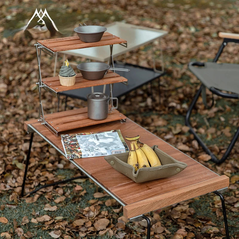 Small Camping Table Portable Outdoor Balcony Canopies Side Camping Table Outside Garden Fishing Salon De Jardin Patio Furniture