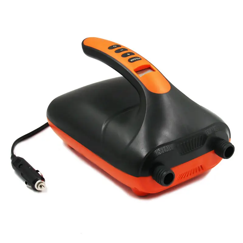 

2023Hot Sale 20PSI inflatable Board DC and Rechargeable Digital Screen high Pressure Compressor Car Portable Electric Air Pump.