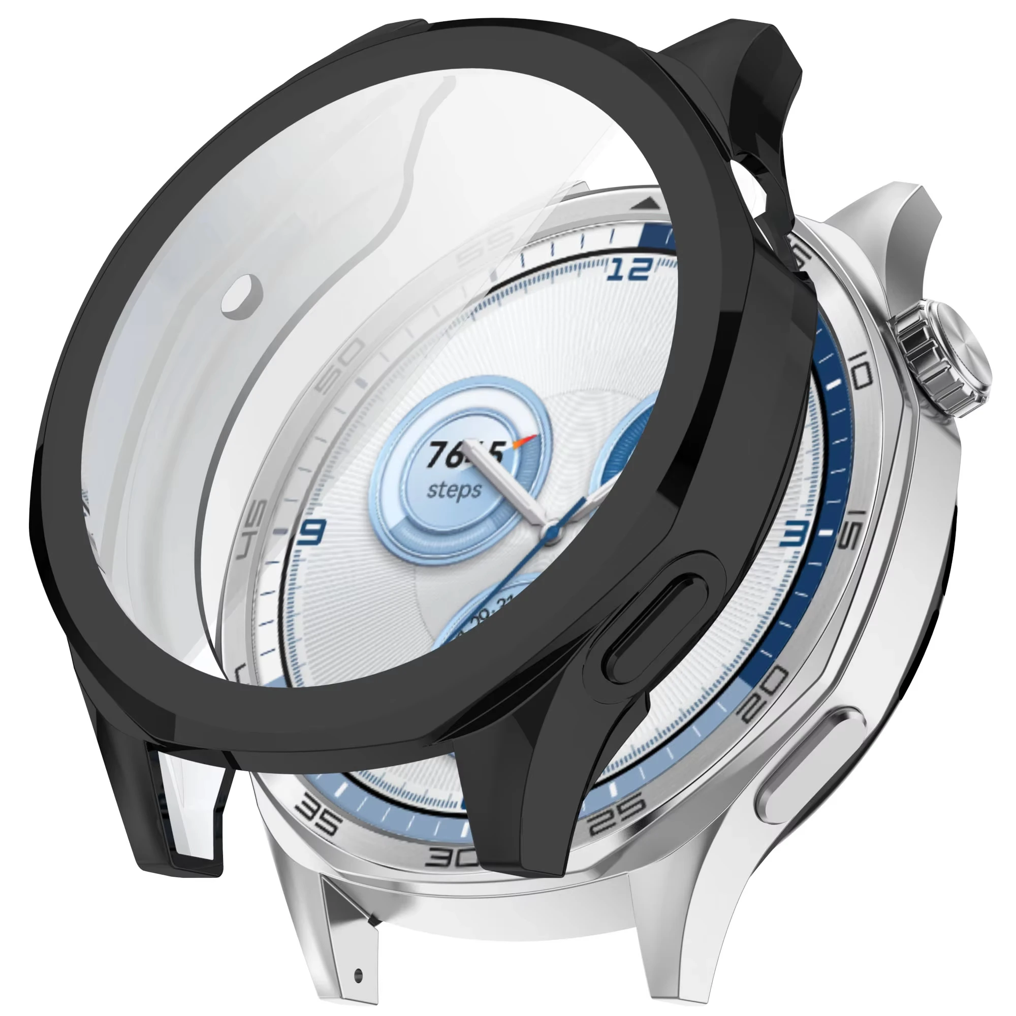 Case TPU All-around Bumper Cover Screen Protector For HUAWEI Watch GT 5/5 Pro 41mm 42mm 46mm Accessories