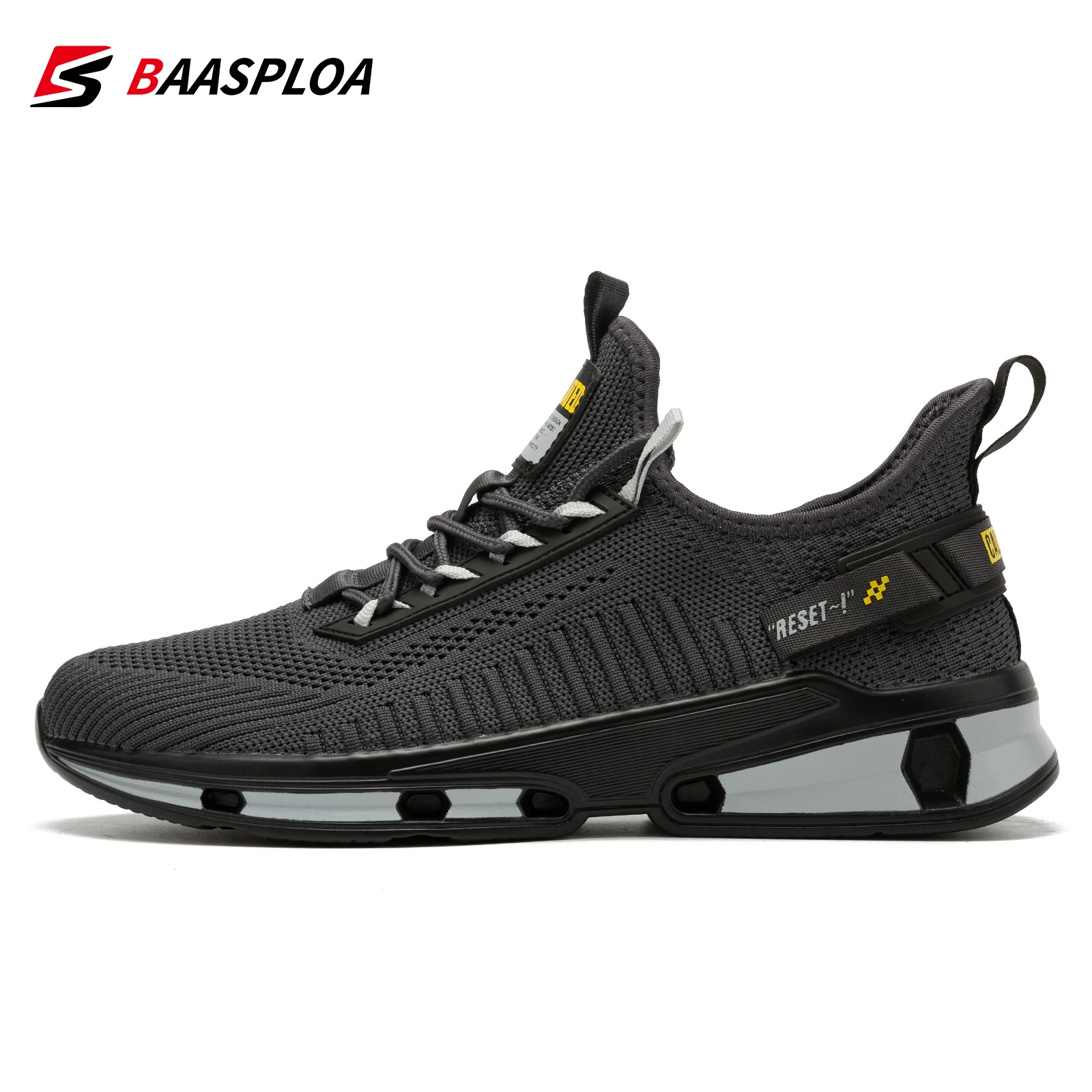 Baasploa Men\'s New Casual Knit Sneakers 2