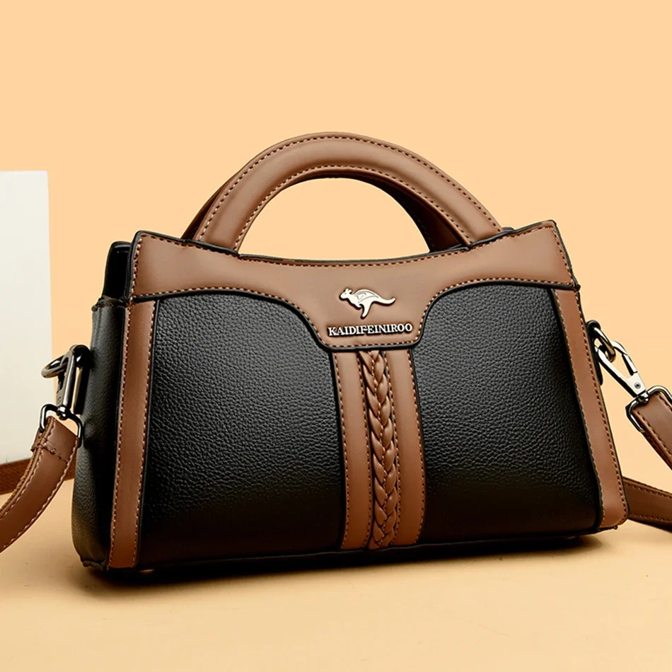 

New Trendy Designer Brand Ladies Handbags High Quality Soft Leather Shoulder Crossbody Bags for Women Luxury Tote Bag Sac A Main