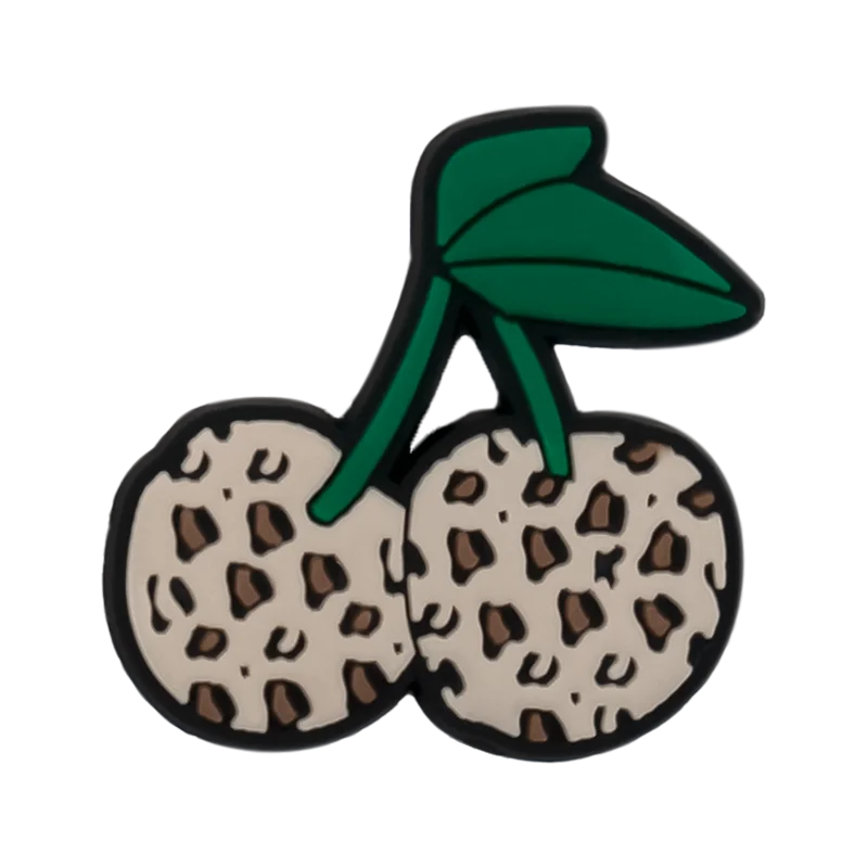 1/23PCS Leopard Print Shoe Charms Women Shoe Accessories