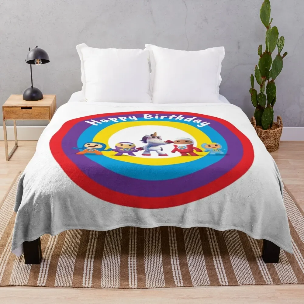 Go Jetters Coperta Da Tiro Per Capelli Anime Grandi Coperte Decorative