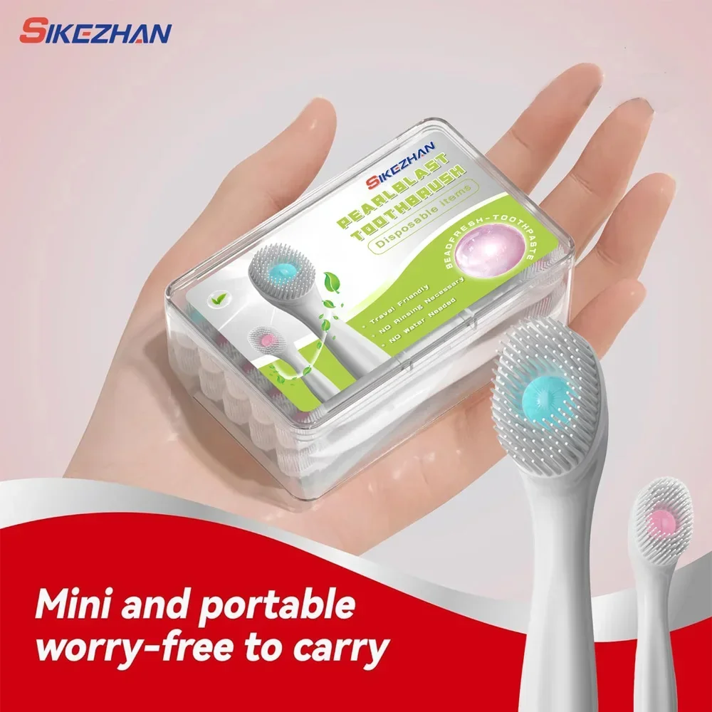 Elegant 20-Piece Toothbrush Set: Soft-Bristled, Compact-Head, Gentle & Effective with Bonus Toothpaste