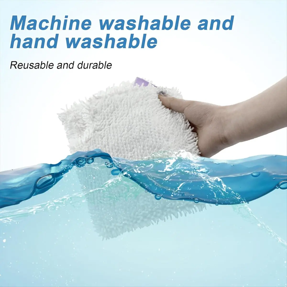 3PCS 스팀 포켓 걸레 교체 패드 Shark S3501 S3601 S3550 S3901 S3801 S2901 S2902 재사용 가능한 스팀 걸레 패드