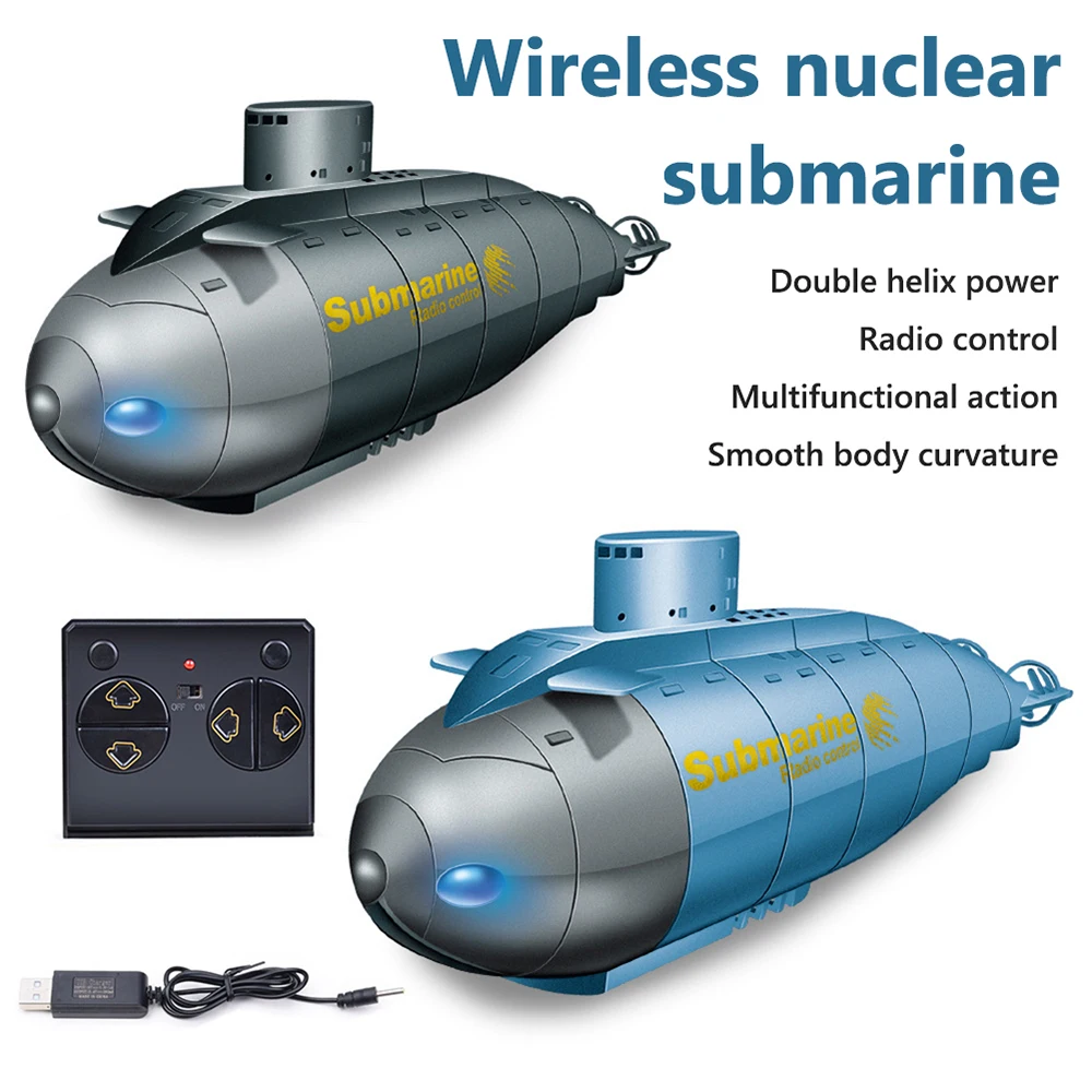 Sous-marin RC télécommandé - Bateau submersible jouet étanche