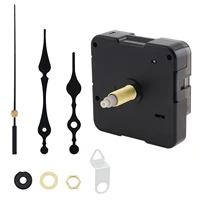 Wall Clock Mechanism Silent Quartz Movement Machine Wall Hands Silent Sweeping Second Movement with Pointer DIY, Repair Tools 1
