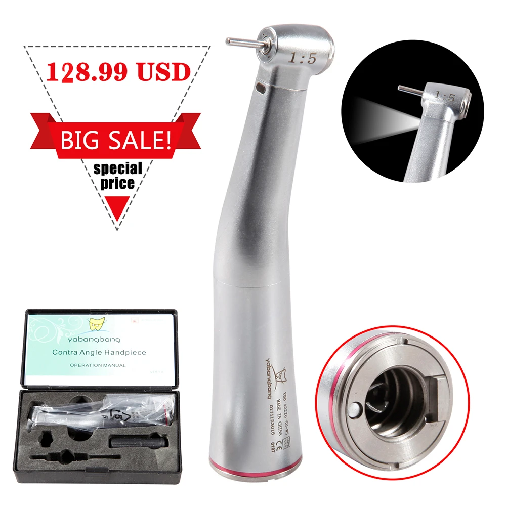 Sale! Yabangbang Dental Low Speed Hand Piece Led 15 Increasing Speed