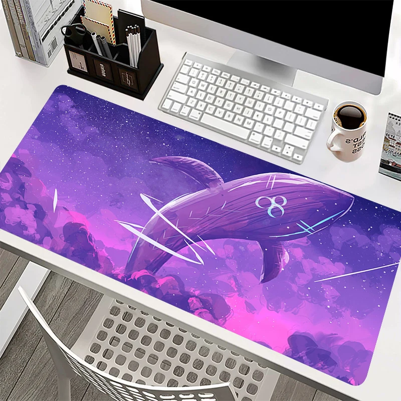 

DIY Print Ocean Sea Whale Art illustrations Mousepad Computer Desks Game Table Laptop Cute Aestheticism Big Mouse Pad
