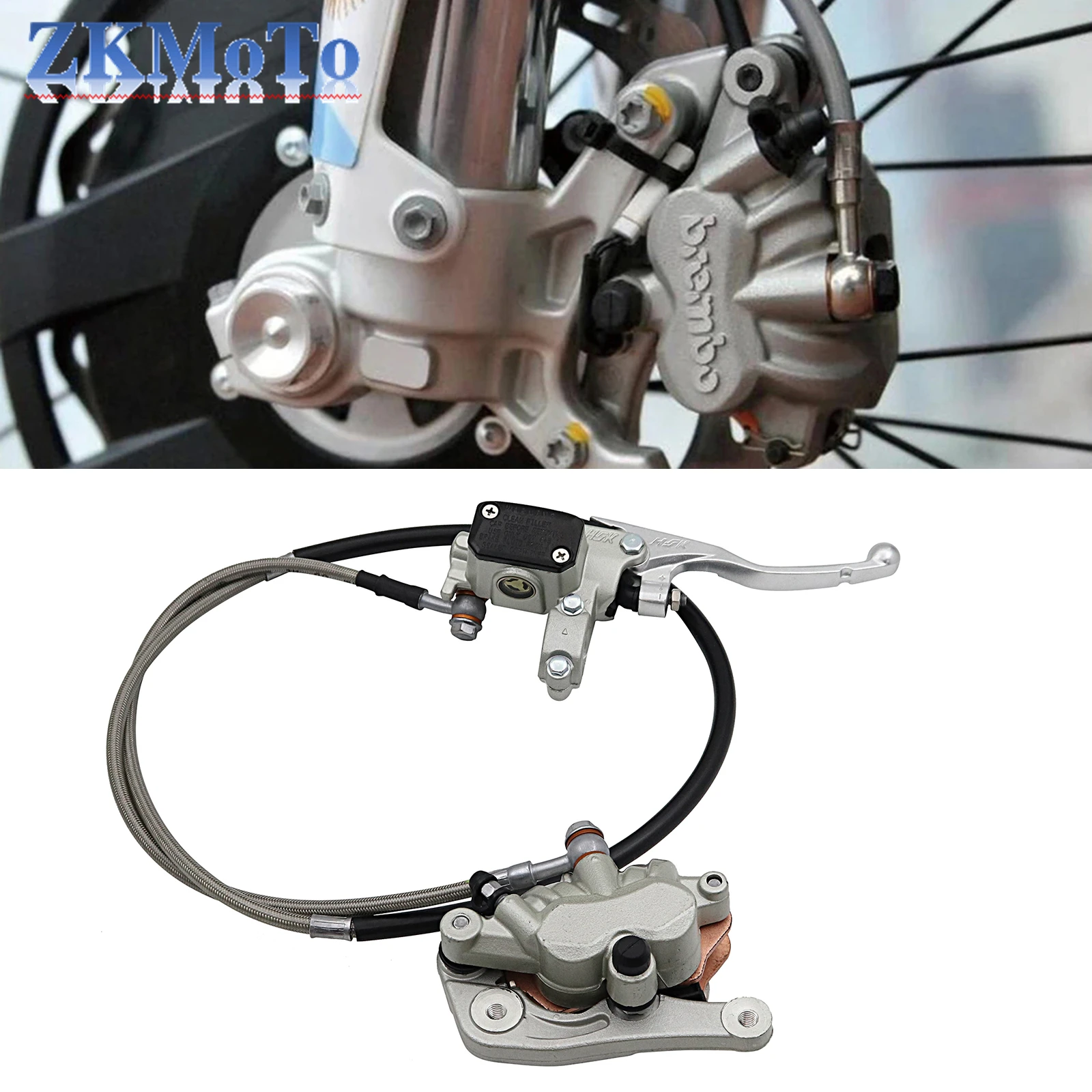 Фото Комплект тормозных суппортов переднего мотоцикла для KTM XCW XCFW EXC EXCF SX SXF XC XCF 6 дней TPI 125-500 530 для Husqvarna 2014-2023 №1