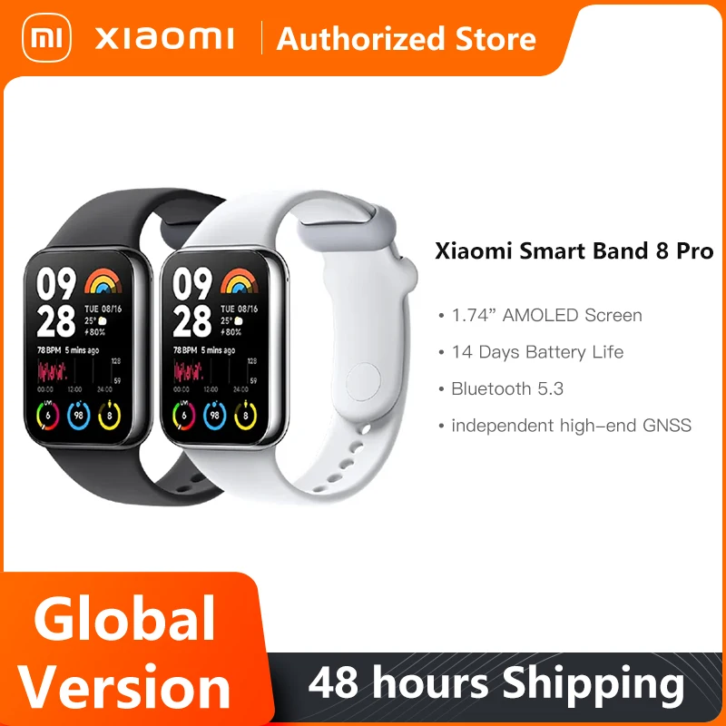 Xiaomi Smart Band 8 Pro Global Version 1.74" AMOLED Screen