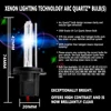2 Pcs H7 HID Xenon Light Kit 55W H1 H3 H8 H9 H11 9005 9006 H27 880 881 HB3 HB4 Car Headlight Bulbs 5000K 6000K 8000K 12000K 4