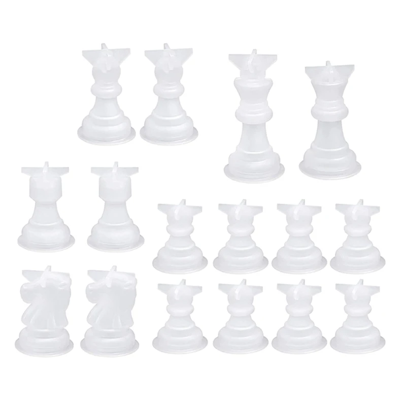 3D Chess Piece Silicone Molds 1