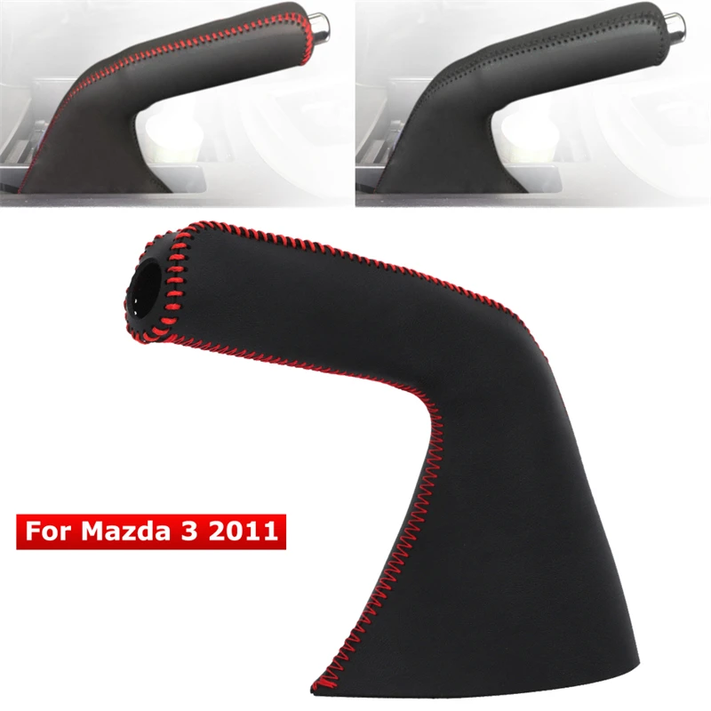 Auto Handbremse Griffe Abdeckung Fall Für Mazda 3 2011 Auto Griffe Abdeckung Auto Getriebe Handbremse Hülse Schutz Auto Dekoration – Detail 1