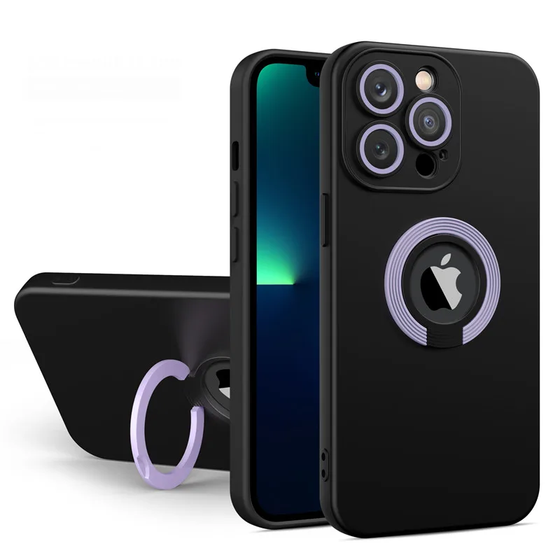 PYYLTTP Custodia Morbida In Silicone Liquido Per IPhone 16 15 14 - Foto 8