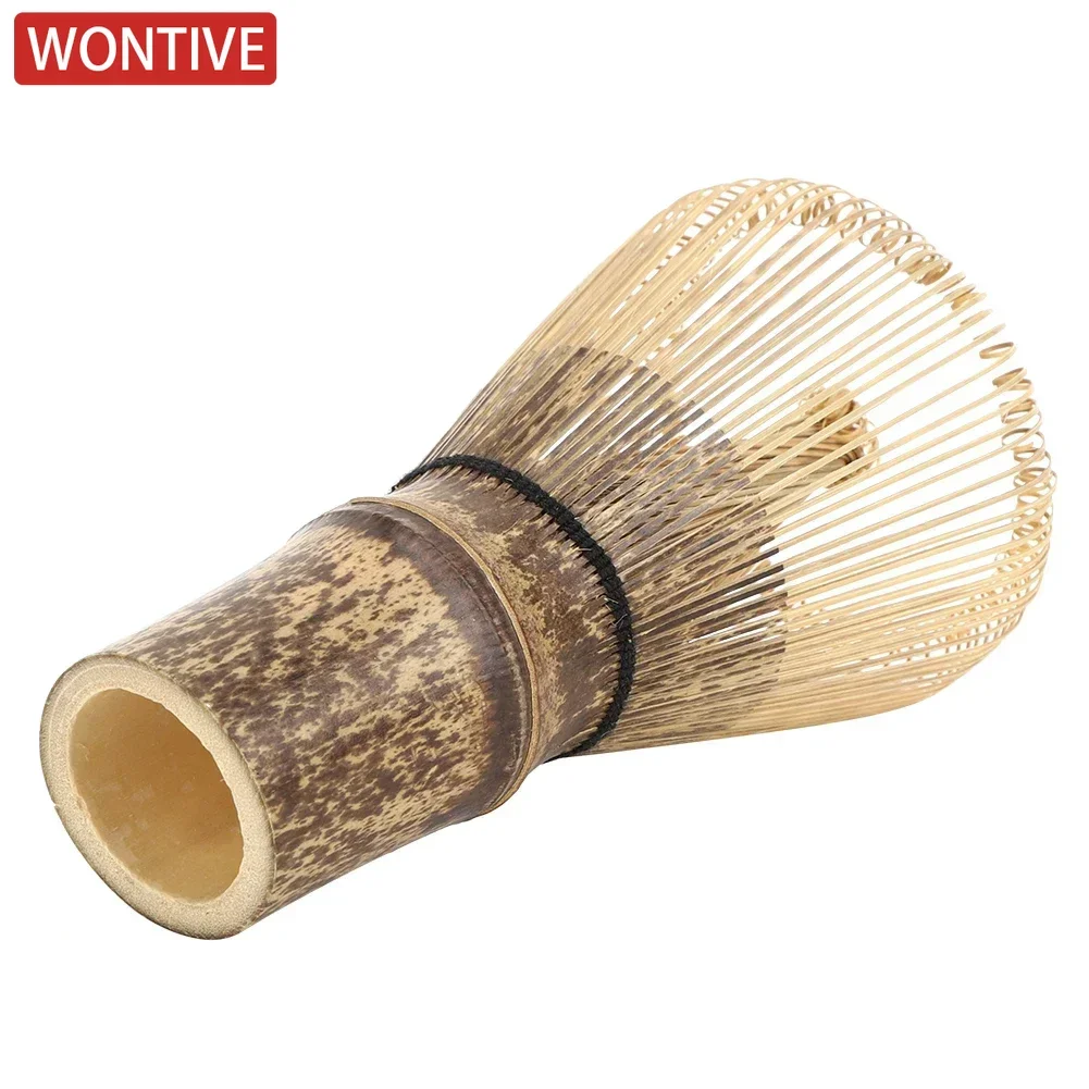 Bamboo Japanese Style Matcha Tea Whisk Brush 100 Prongs 80 Prongs Optional for Matcha Making