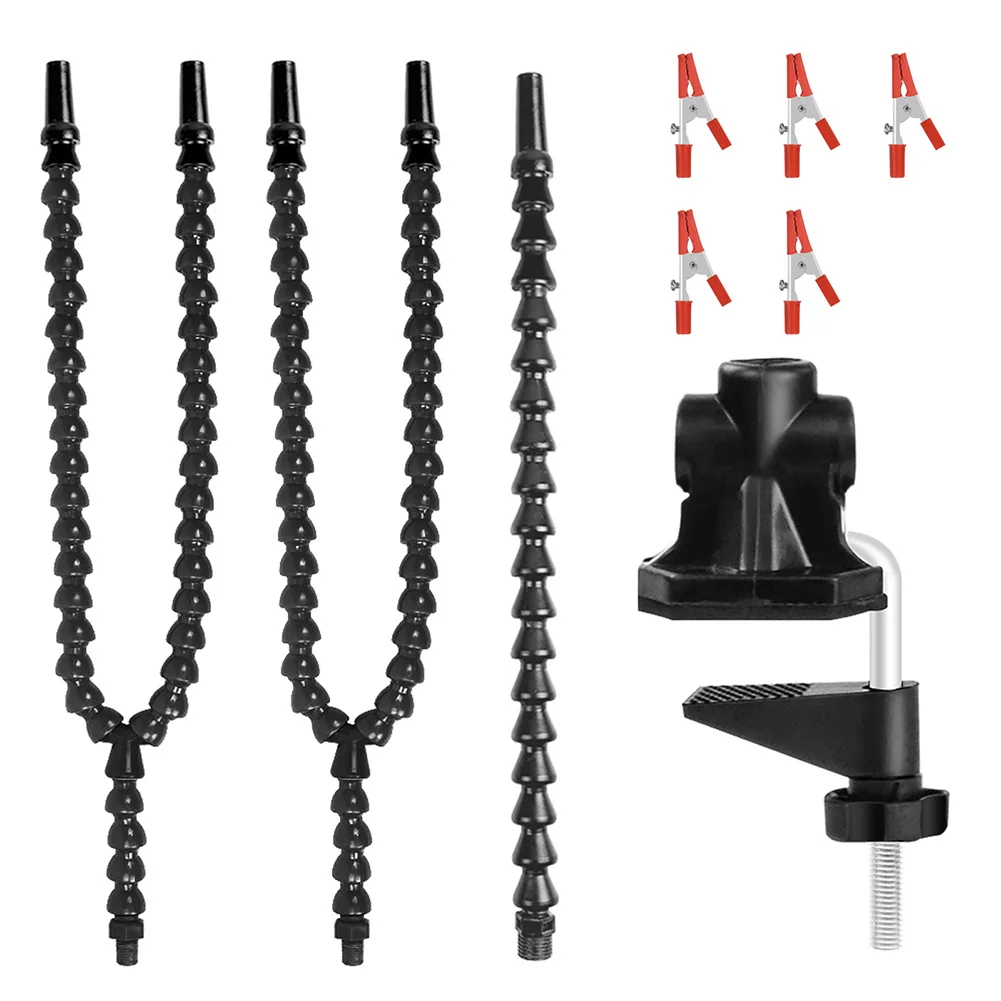 ABS Metal Soldering Third Hand Tool with Flexible Arms for Electronics Repair