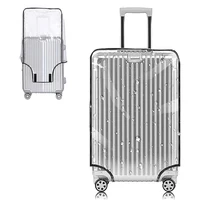 Transparent Pvc Luggage Protective Cover Wheeled Luggage Protective Cover Wear-Resistant Outer Cover Transparent Protective 2