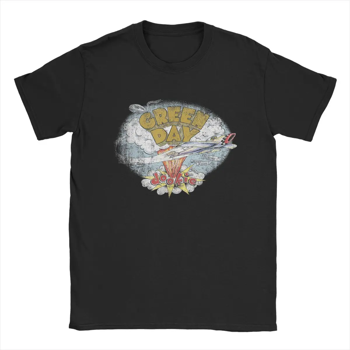 Magliette Da Uomo Green Days Fresh Dookie Savors Hip Hop Fans Gift 100% Cotone Top Manica Corta Girocollo Tee Plus Size T-Shirt