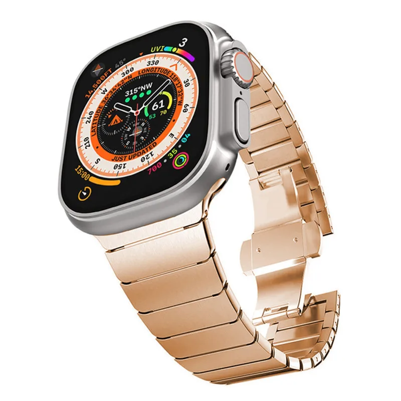 Titanium Color Stainless Steel Strap