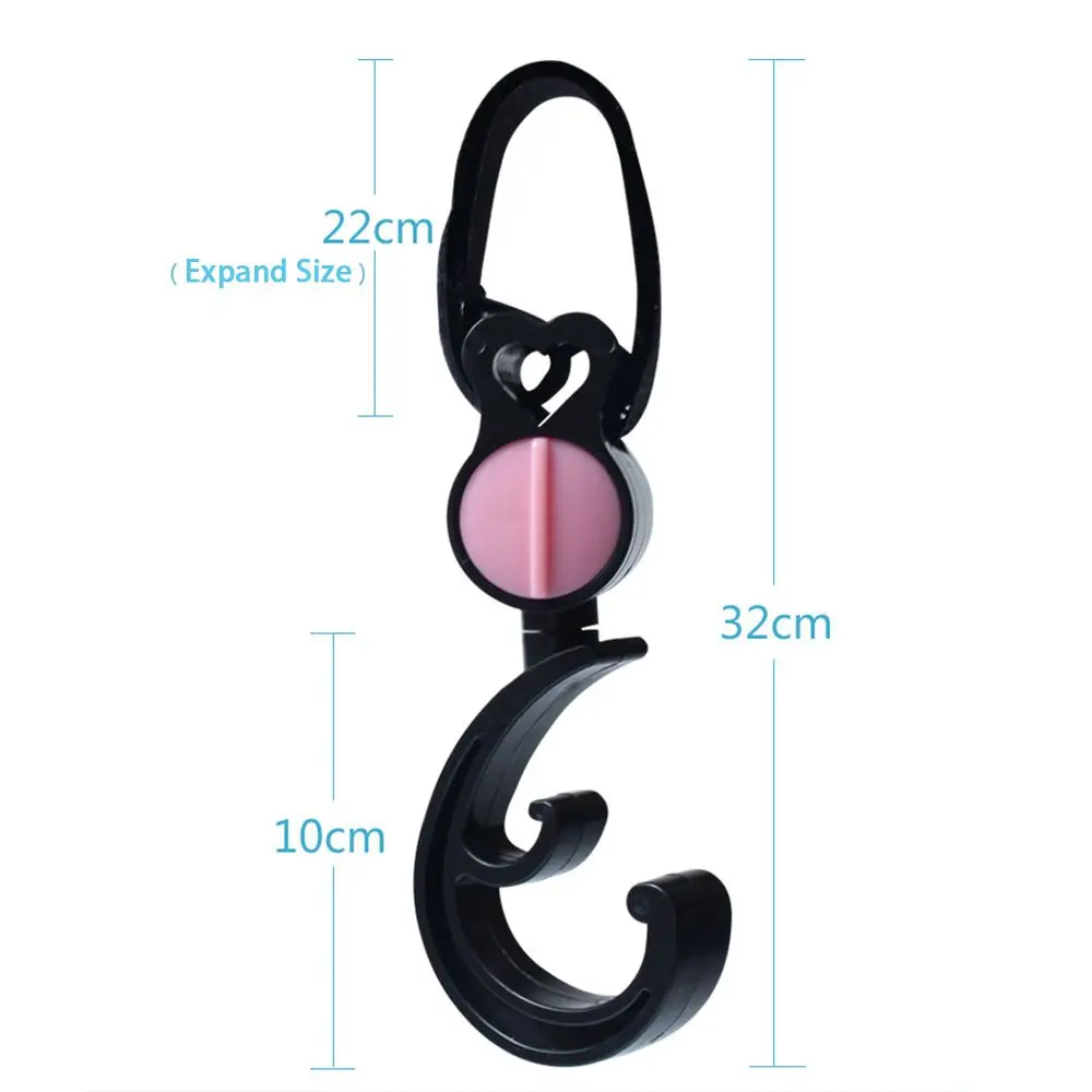 2pcs/lot Baby Hanger Baby Bag Stroller Hooks Pram Rotate 360 Degree Cart Hook Mummy Diaper Bag Hooks Baby Stroller Accessories used baby strollers near me