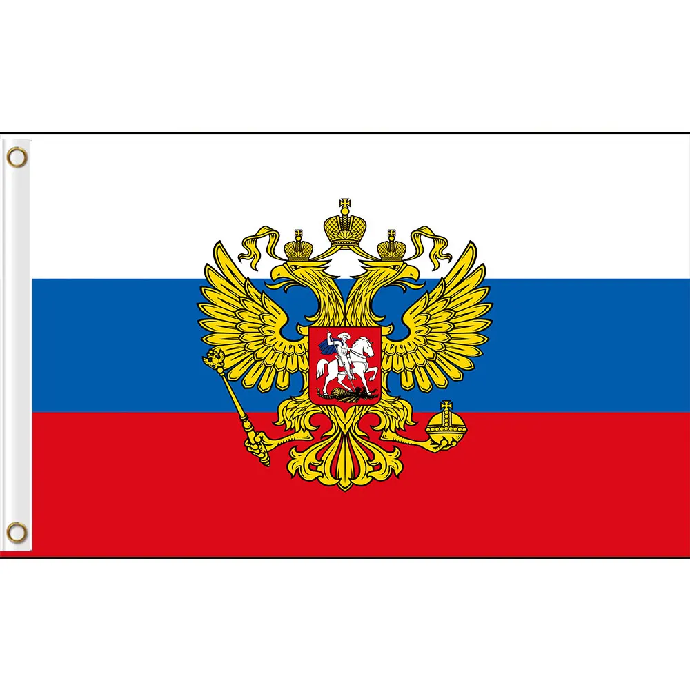 

Custom Flag 90x150cm Russia Crest flag