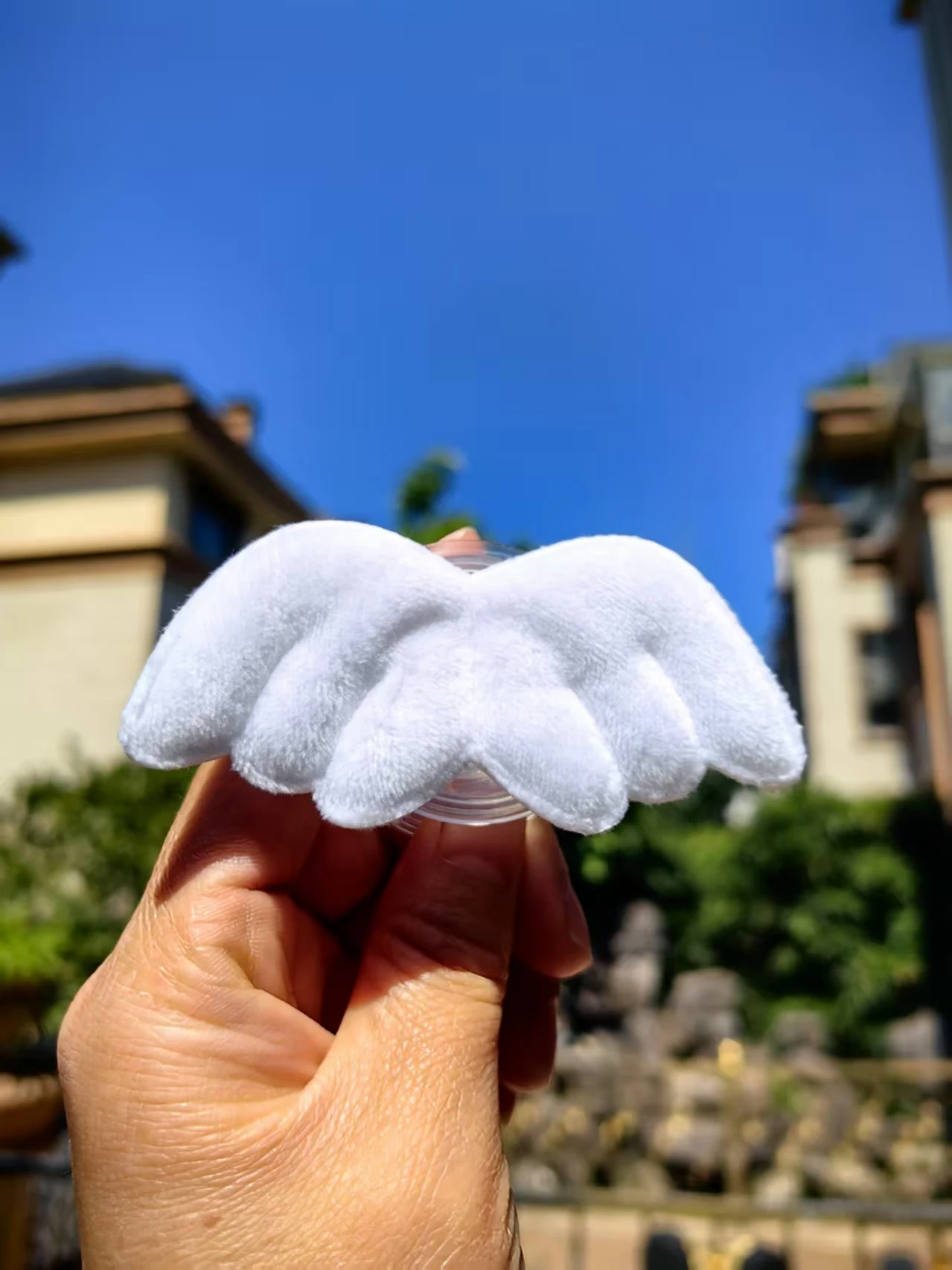 Soft Angel Wings Universal Phone Holder and Griptok Stand