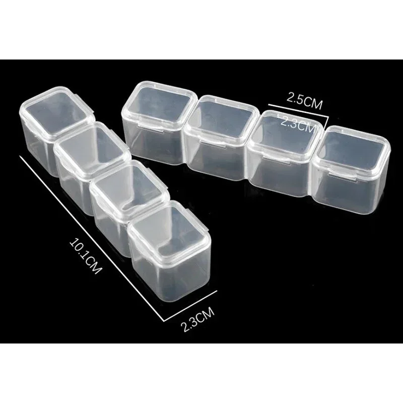 Storage Box 56/28 Grids 5D DIY Diamond Painting Drill Box Jewelry Box Rhinestone Embroidery Crystal Bead Organizer Storage Case Container