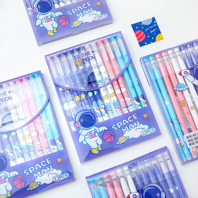 Kawaii Mignon Stylo Effaçable 0.5mm Stylos Effaçables Avec Stylo À