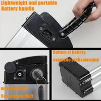 Capacité garantie 15AH, nouvelle batterie amovible originale 48V 36V adaptée aux moteurs 200W 350W 450W 750W + chargeur 4