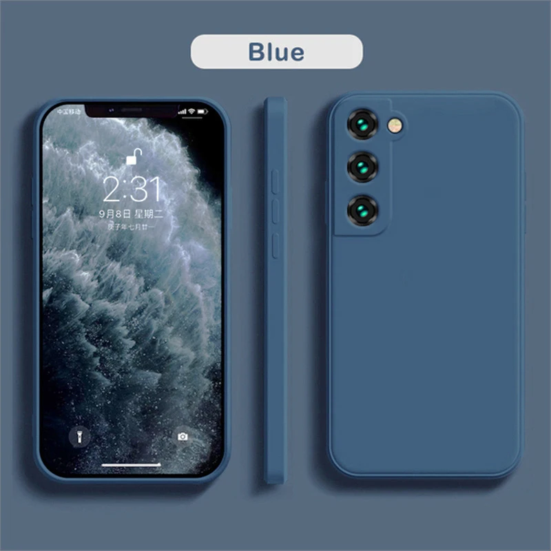 Elegant Soft Liquid Silicone Phone Case - Ultra Protective and Stylish