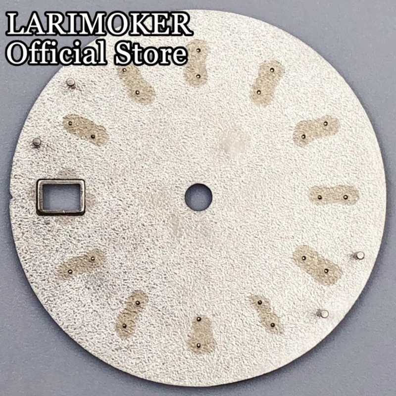 LARIMOKER Neue 29mm Hochwertige Kalender Zifferblatt Und Zeiger Mit Grün Leuchtend Fit Für NH35 Automatische Bewegung Uhr Teile – Detail 1