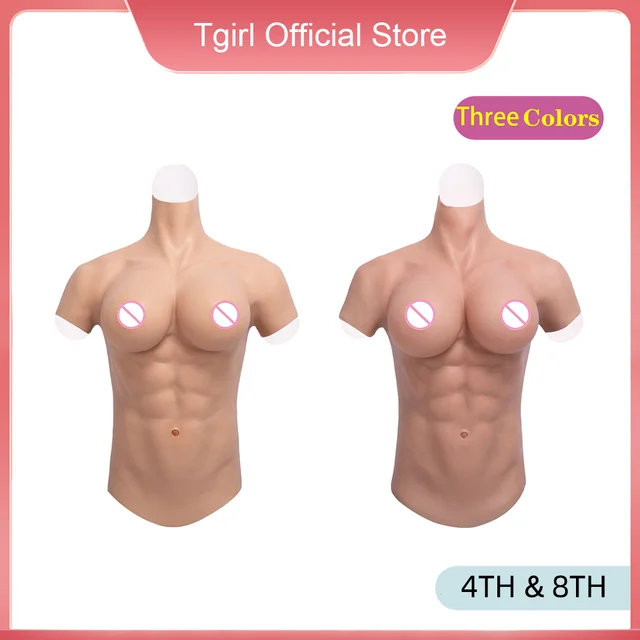 Tgirl Silicone Headwear Headgear With Boobs Artificial Breast Forms Face  Cosplay