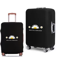 Luggage Suitcase Protective Cover Thicken Travel Elastic Luggage Dust Cover for 18"-28" Suitcase Daisy Series Travel Accessories 3