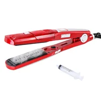 Steam Flat Iron Hair Straightener Professional Hair Curler Titanium Ceramic Hair Straighting Curling Iron Hair Care Styling Tool 2