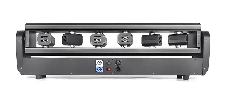RGB DMX512 6 Eyes Moving Head Laser Light Stage Laser Effect Projector Full Colo