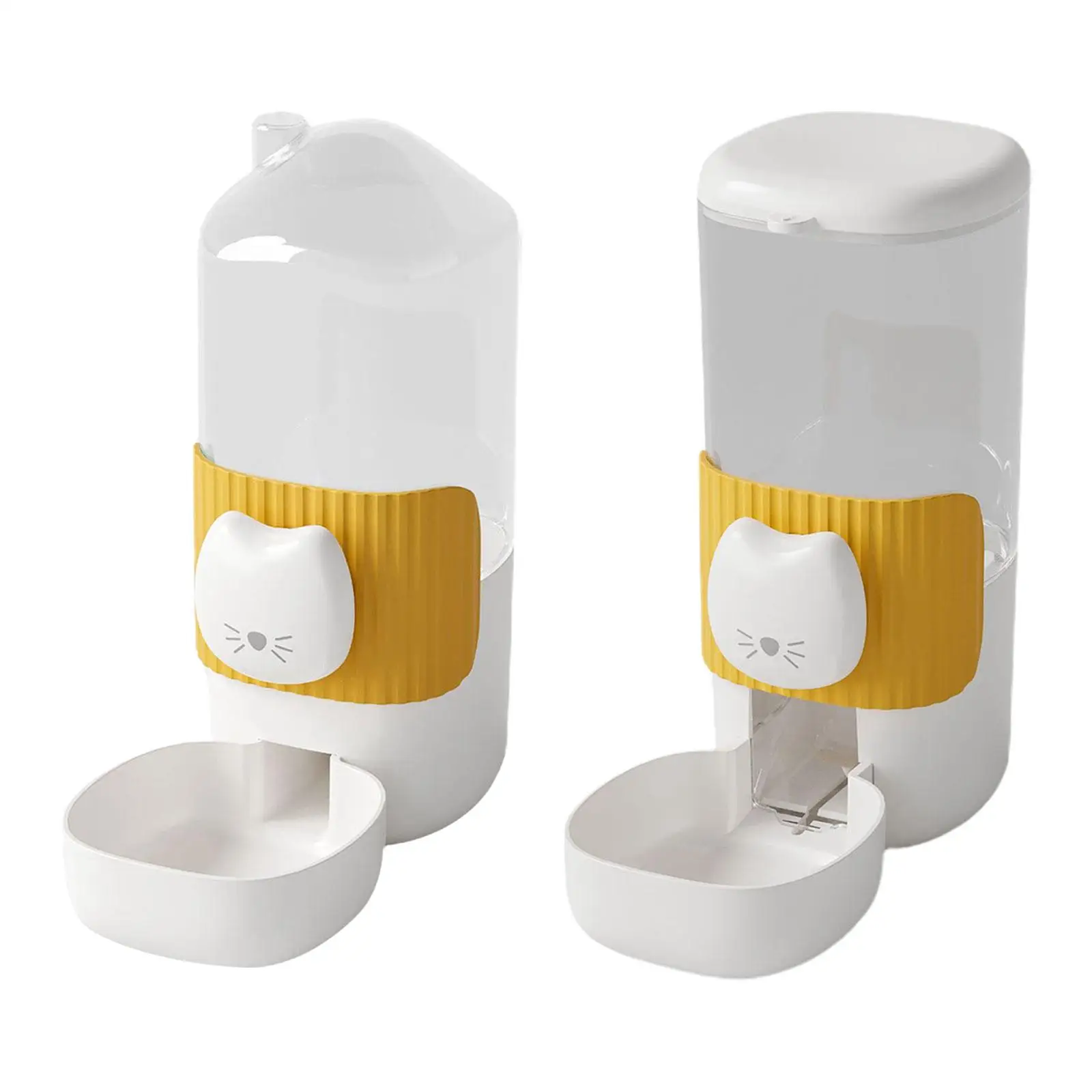 

Автоматическая кормушка для домашних питомцев, подвесная легкая большая емкость, аксессуар для хорька, автозаполнение, для кошек, котят, собак