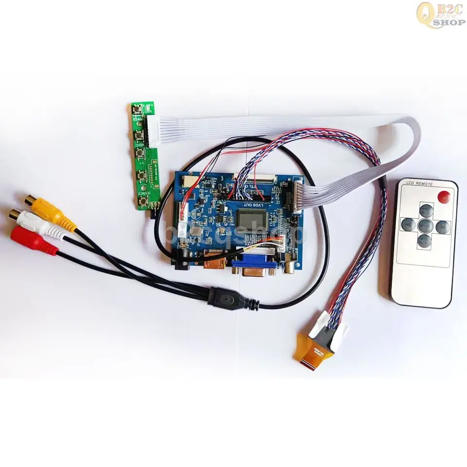 Kit écran LCD 7 Pouces VSDISPLAY - N070ICG-LD1 IPS 1280x800 - Carte Contrôleur USB/HDMI/VGA