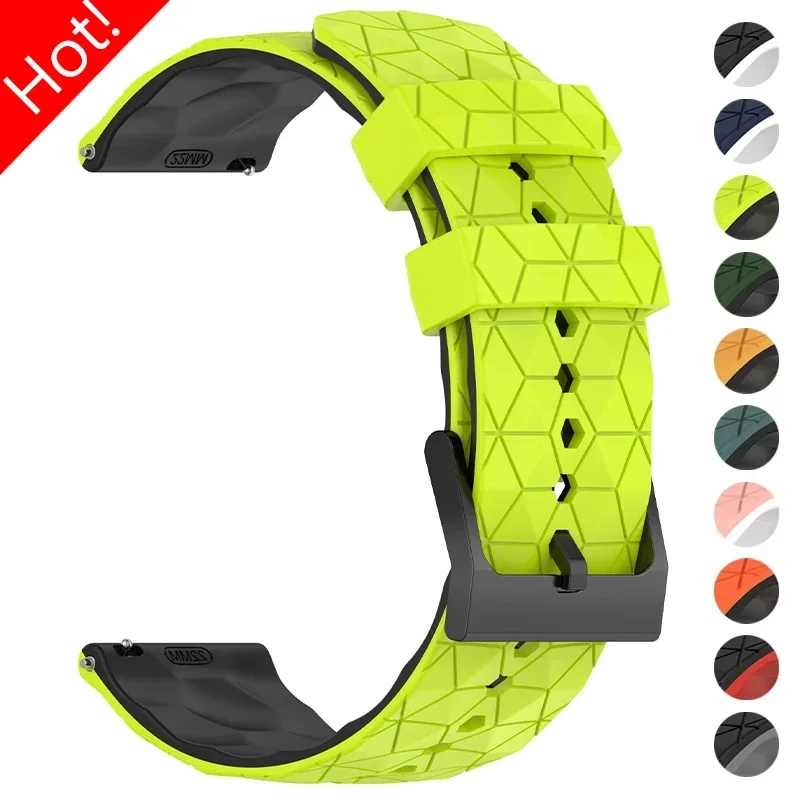 20mm 22mm Silikonarmband für Samsung Galaxy Watch 7/6/5/4 44/40mm 6Classic 5Pro Armband für Huawei Watch GT7 7Pro GT6 46mm
