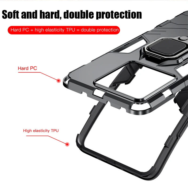 Enhanced Anti-Shock Magnetic Protective Case Cover
