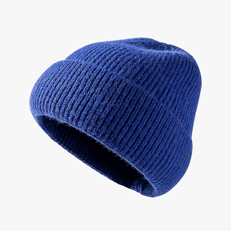 Winter Hats for Men Beanies Knitted Cuffed Hat Girls Students Autumn Caps Couples Warmer Bonnet Women Casual Cap 