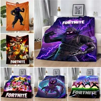 Hot Game Printed Blanket Picnic Blankets Warm Blanket Soft and Design-F-FORTNITES Comfortable Blanket Home Travel Birthday Gift 1