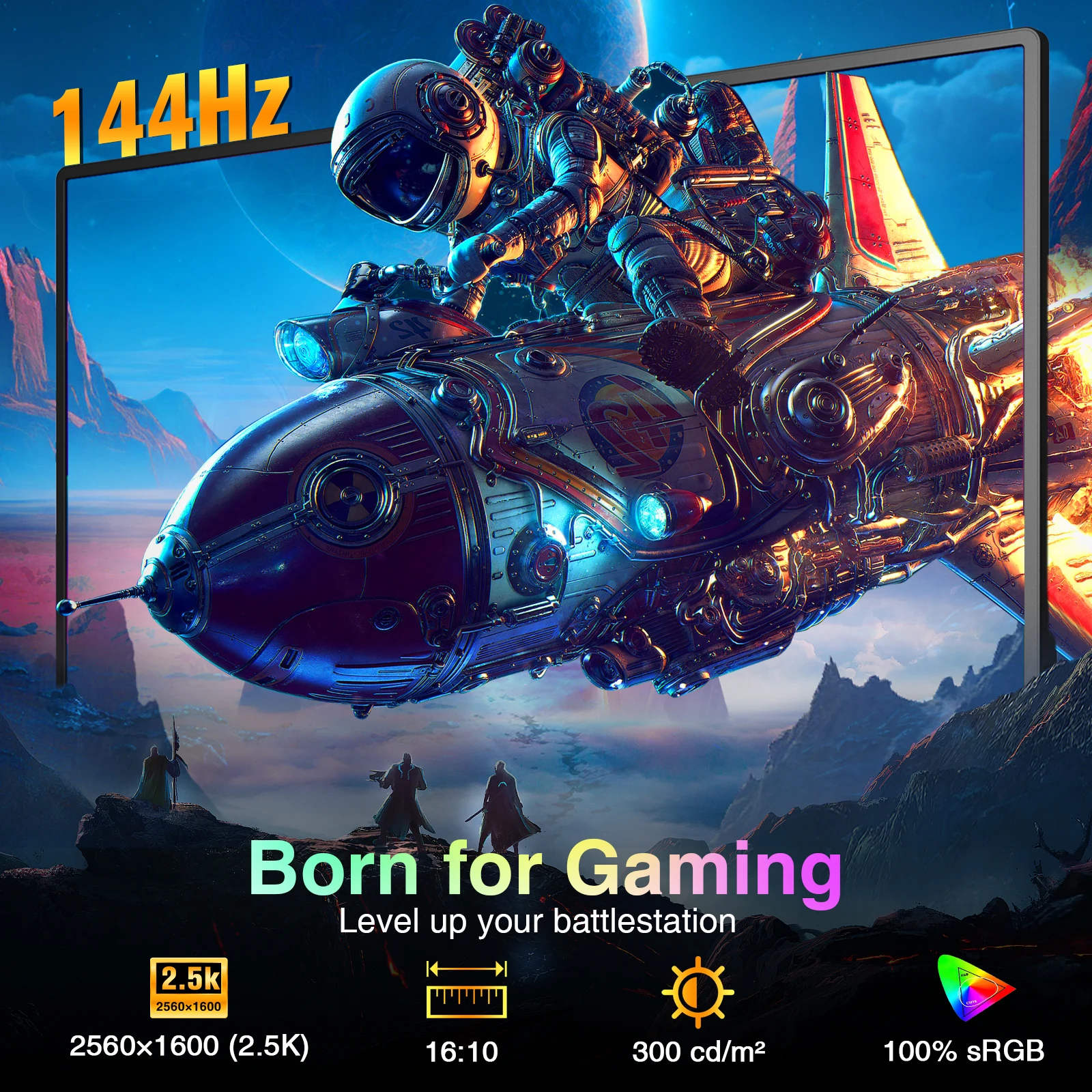 ޴  ʽ IPS ÷, Ʈ Ŀ  Ŀ , HDR ÷  ÷, ܺ , 16 ġ FHD 2.5K USB C HDMI ̹
