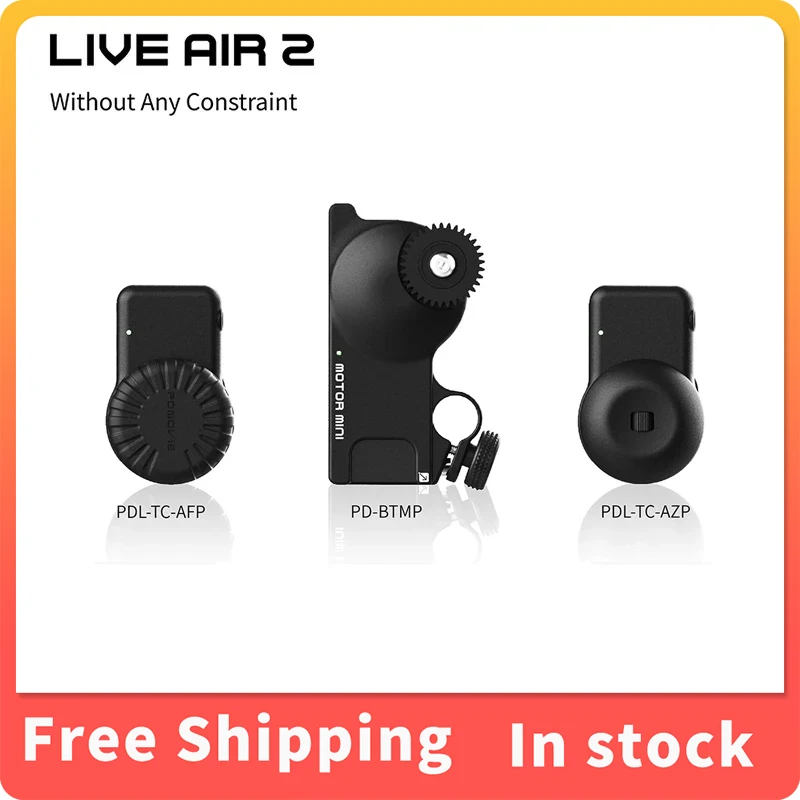 Pdmovie Live Air 2 Wireless Follow Focus Lens Control System (Ottieni Aria Rig E Corona Dentata Gratis)