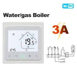 Smart WiFi Thermostat for Temperature Control and Remote Management (Water Gas Boiler)