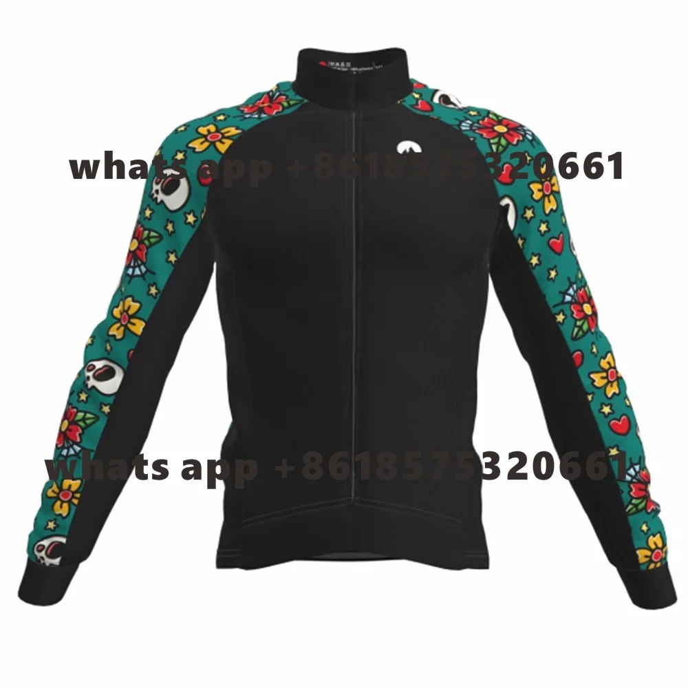 

Slopline Men Winter Jacket Cycling Jersey Road MTB Fleece Flannel Cycle Coat Ciclismo Hombre New product Cycling Clothing 2021
