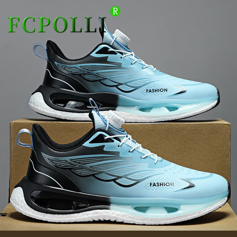 

Professional Mens Trail Running Shoe Black White Jogging Shoes For Men Quick Lacing Gym Shoe Man Anti Slip Sport Shoe Men